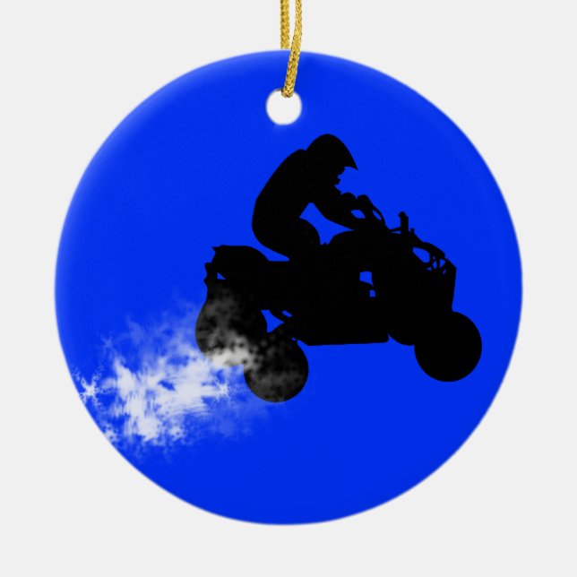 Ornamento De Cerâmica quadriláteros (Frente)