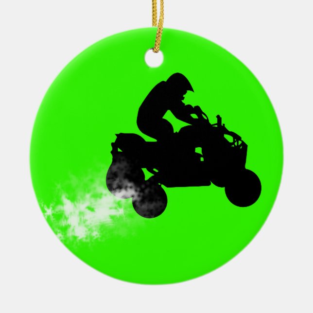 Ornamento De Cerâmica quadriláteros (Frente)