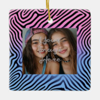 Quadro de Fotografia com Strike de Zebra com Gradi