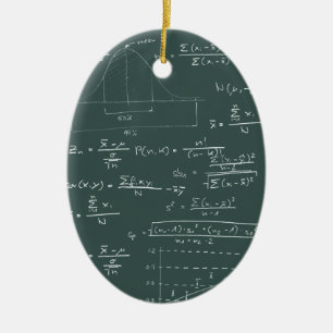 Ornamento De Cerâmica Quadro-negro das estatísticas