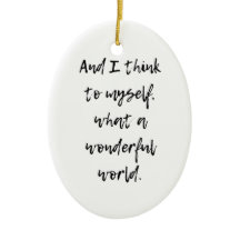 Que mundo maravilhoso