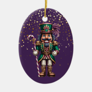 Ornamento De Cerâmica Quebra-Nozes de Natal