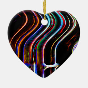 Ornamento De Cerâmica Radiação da Moda