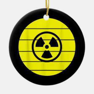 Ornamento De Cerâmica Radiação de Engenheiro nuclear — Luz de Sol de