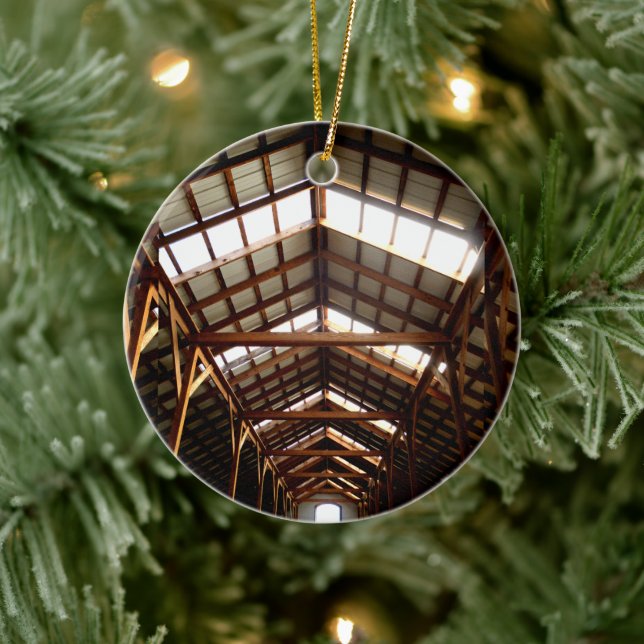 Ornamento De Cerâmica Rafters (Árvore)