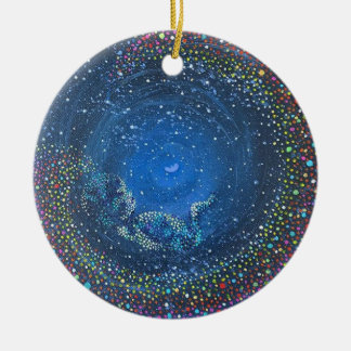 Ornamento De Cerâmica Rainbow Baby Ornament