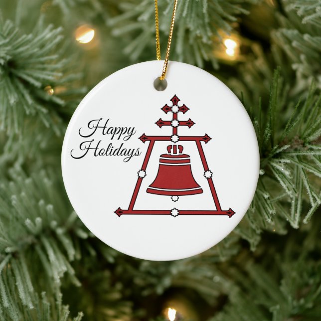 Ornamento De Cerâmica Raincross - Corinne Renee Design (Árvore)