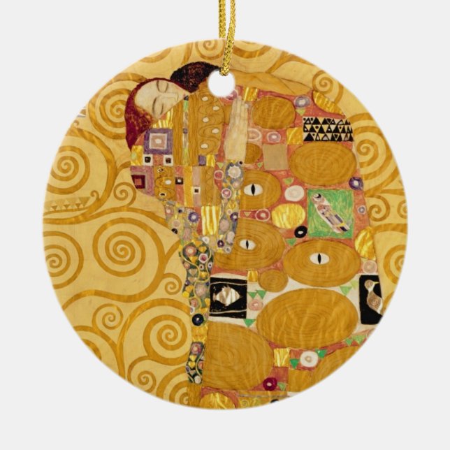 Ornamento De Cerâmica Realização (friso) de Stoclet c.1905-09 (Frente)