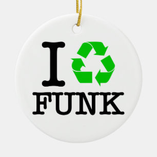 Ornamento De Cerâmica Reciclar Funk
