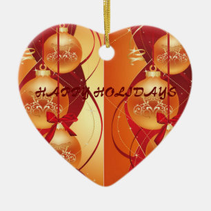 ORNAMENTO DE CERÂMICA RECOLHA DE NATAL DE SUZANNE ELIZABETH