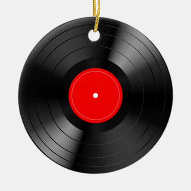 Ornamento De Cerâmica Record_LP (Frente)
