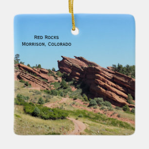 Ornamento De Cerâmica Red Rocks em Morrison, Colorado
