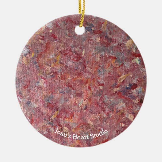 Ornamento De Cerâmica Red Velvet Ornament (Frente)