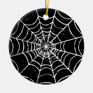 Ornamento De Cerâmica Rede Escura