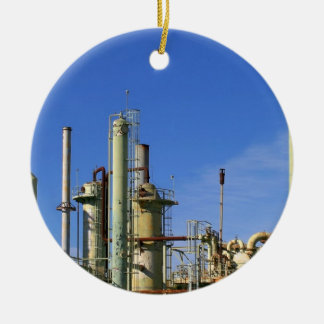 Ornamento De Cerâmica Refinaria de petróleo