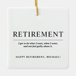 Ornamento De Cerâmica Reforma Personalizada Personalizada Legal de Branc