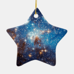 Ornamento De Cerâmica Região de Formação Estelar LH 95 - Foto Espacial H