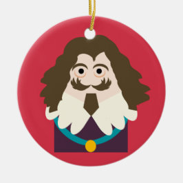 Ornamento De Cerâmica Rei Carlos I da Inglaterra e da Escócia