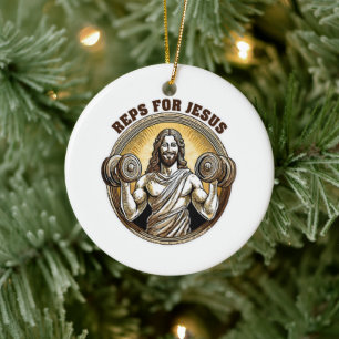 Ornamento De Cerâmica Reps para Jesus