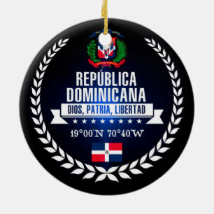 Ornamento De Cerâmica República Dominicana