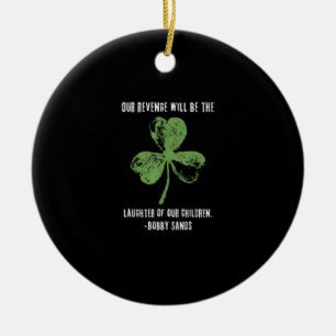 Ornamento De Cerâmica Republicano Irlandês Bobby Sands Ireland Freedom T
