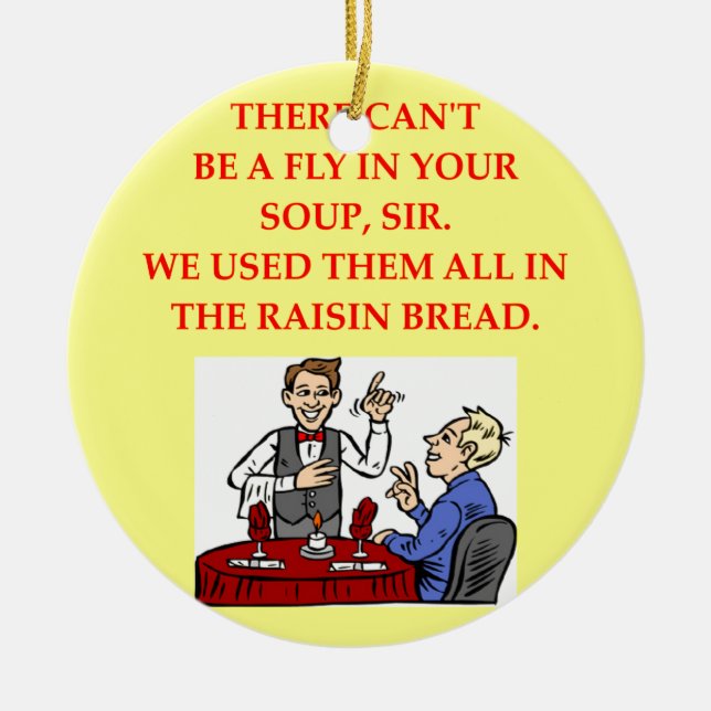 Ornamento De Cerâmica restaurante (Frente)