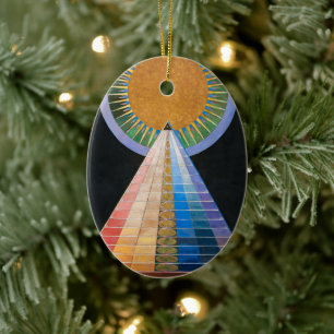 Ornamento De Cerâmica Retábulo 1 Hilma af Klint