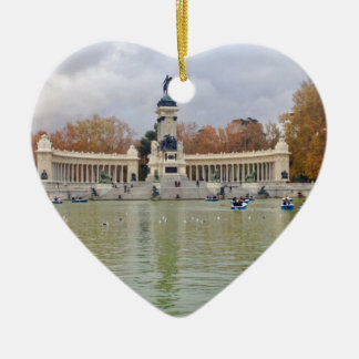 Ornamento De Cerâmica Retiro Park, Madrid, Espanha
