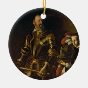 Ornamento De Cerâmica Retrato de Alof de Wignacourt, mestre grande do th