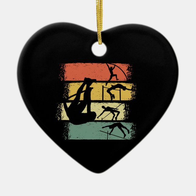 Ornamento De Cerâmica Retro de Cofre de Poles (Frente)