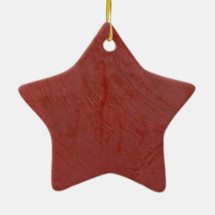 Ornamento De Cerâmica Revestimento Falso Veneziano Vermelho