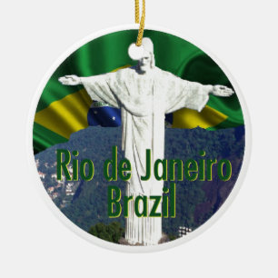 Ornamento De Cerâmica Rio de Janeiro Brasil