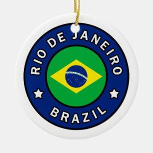 Ornamento De Cerâmica Rio de Janeiro Brasil