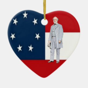 ORNAMENTO DE CERÂMICA ROBERT E. LEE