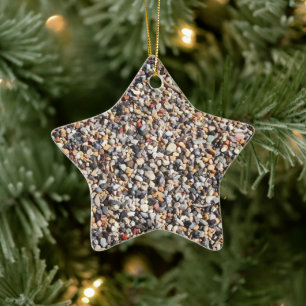 Ornamento De Cerâmica Rochas Minúsculas Coloridas, Formigueiro Vista Apr