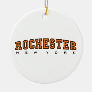 Ornamento De Cerâmica Rochester, New York - litros
