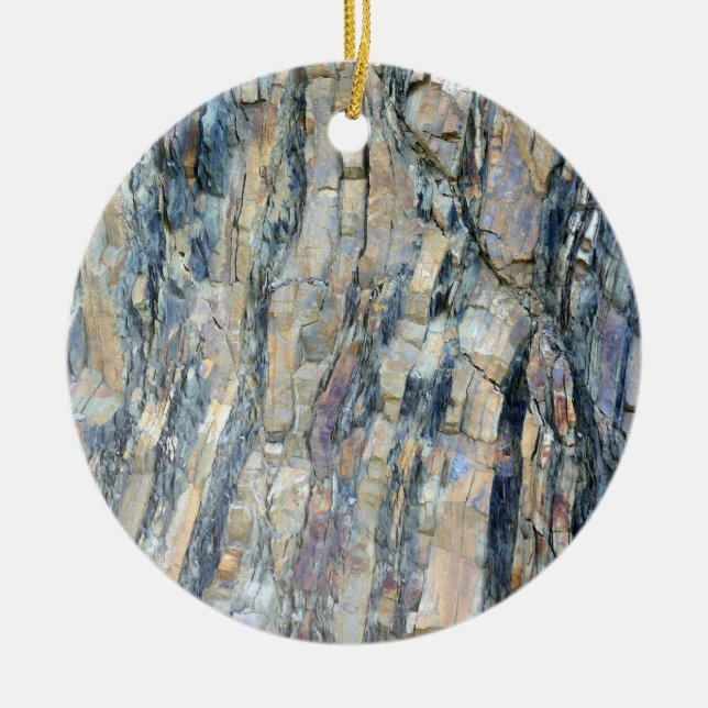 Ornamento De Cerâmica Rock Dobrado no Parque Nacional da Olimpiadas (Frente)