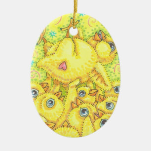 ORNAMENTO DE CERÂMICA ROCK & ROLL PINTINHO, PRIMAVERA MOSH PIT ORNAMENT 