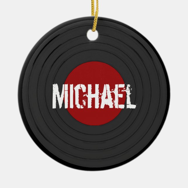 Ornamento De Cerâmica Rolo da rocha N (Frente)