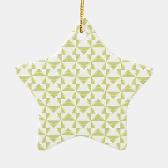 Ornamento De Cerâmica Rolos de Salsa com Sálvia (Frente)