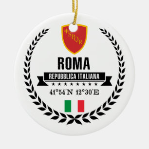 Ornamento De Cerâmica Roma