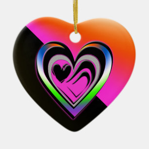 Ornamento De Cerâmica Romance