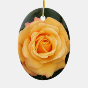 Ornamento De Cerâmica rosa floresce amante esposa casal