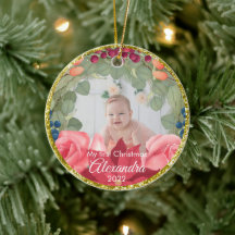 Rosas de poinsettia dourada, falso, falso