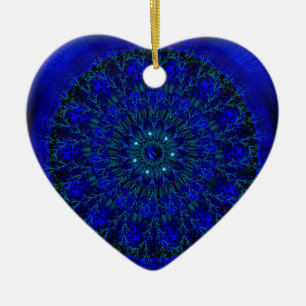 Ornamento De Cerâmica Rose.jpg azul místico