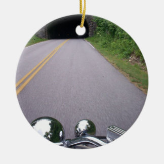 Ornamento De Cerâmica Rota cénico do Parkway azul de Ridge