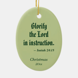 Ornamento De Cerâmica Rua. César de Bus (SLE 001)