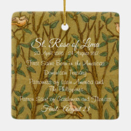 Ornamento De Cerâmica Rua de Lima (BK 020)