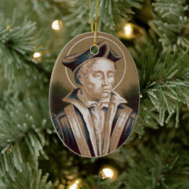 Ornamento De Cerâmica Rua. Ivo de Kermartin (M 005)