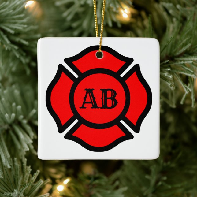 Ornamento De Cerâmica Rua. Praça Cruz Floriana (Estilo 1) (Árvore)